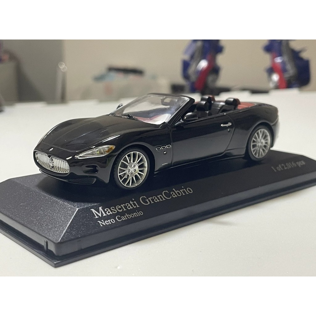 [สต๊อกพร้อม] 1/43 Mini Cut Maserati GranCabrio Convertible GT Nothing to Say Beautiful It Is Ending.
