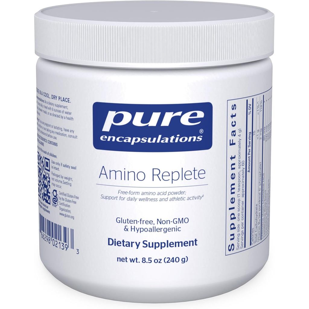 Encapsulations บริสุทธิ์ Amino Replete ผง 8.5 ออนซ์