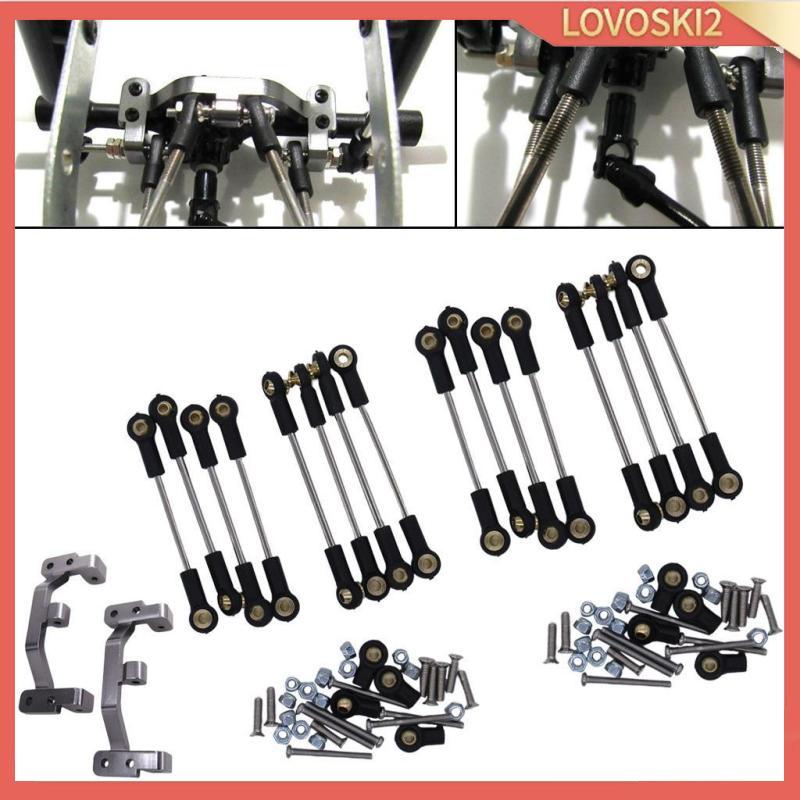 [Lovoski2] 8Pack 1:16 อลูมิเนียม Rod Link Link Link Link สําหรับ WPL B1 B24 C24 Crawler Buggy รถอะไห
