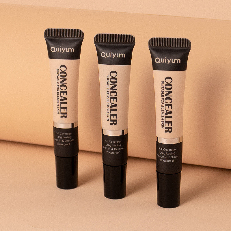 QUIYUM Cream g (กล่องสี) Three-Color Contouring Cover Blemishes Cosmetics Makeup#2025.5.14#