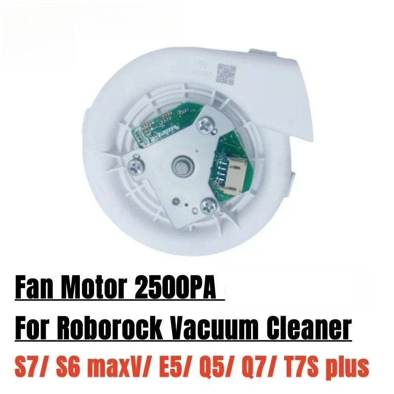 HZY Original 2500Pa พัดลมมอเตอร์สําหรับ Roborock S7/ S6 MaxV/ E5/ Q5/ Q7/ T7S Plus หุ่นยนต์เครื่องดู