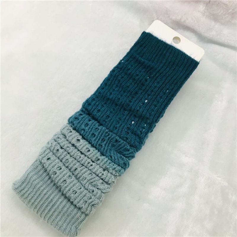 ถุงเท้าเต้นรําหน้าท้องถุงเท้าเต้นรํา Over-the-Knee Anti-slip Warm Foot Cover Wool Extended Pile ถุงเ