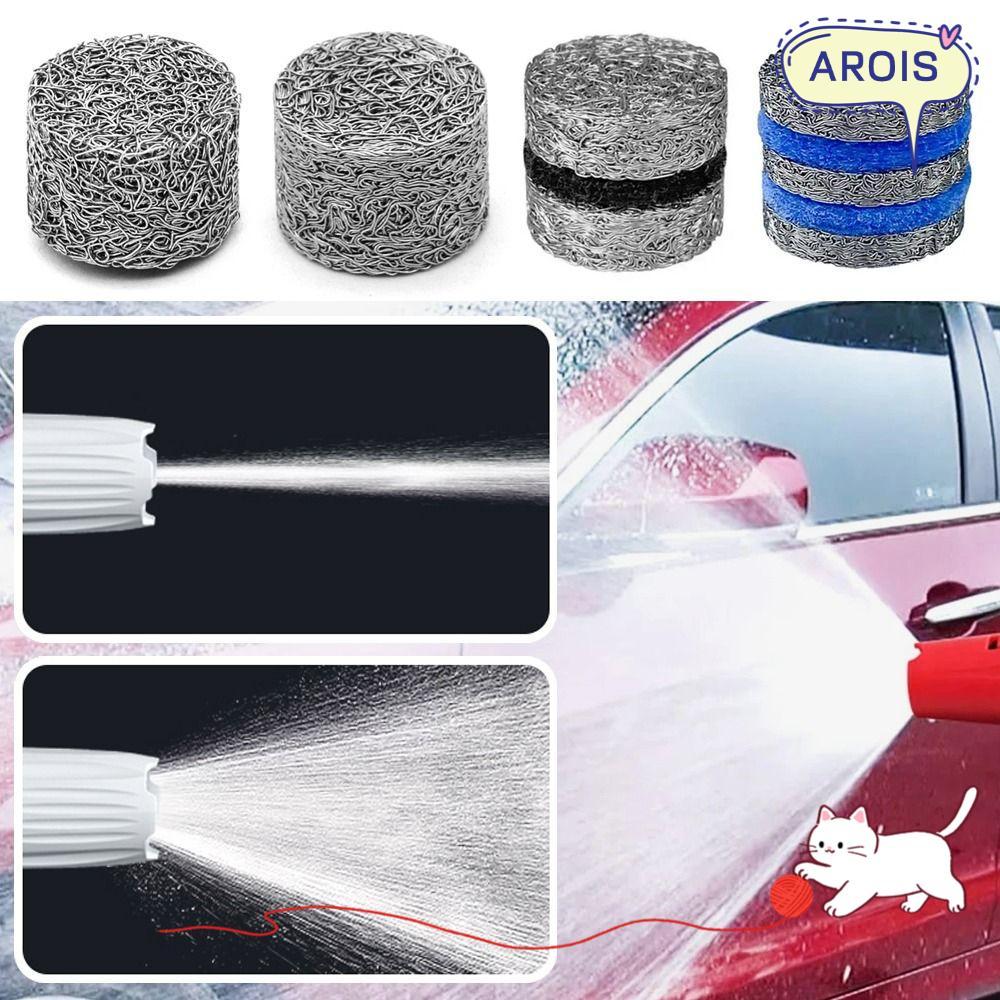 AROIS 1ชิ้นค่ะ หัวฉีดตาข่าย, ชิ้นส่วนแลนซ์โฟมหิมะ หลายชั้น หัวฉีด Orifice, สำหรับเครื่องฉีดน้ำแรงดันสูง