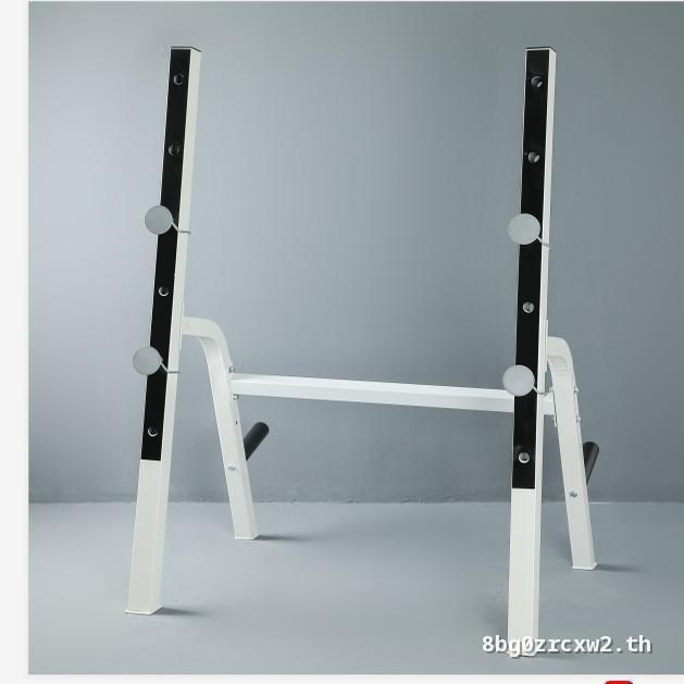 อุปกรณ์ฟิตเนสปรับความสูงได้ Barbell Rack Split Squat Rack Weightlifting Rack Separable Barbell Rack 