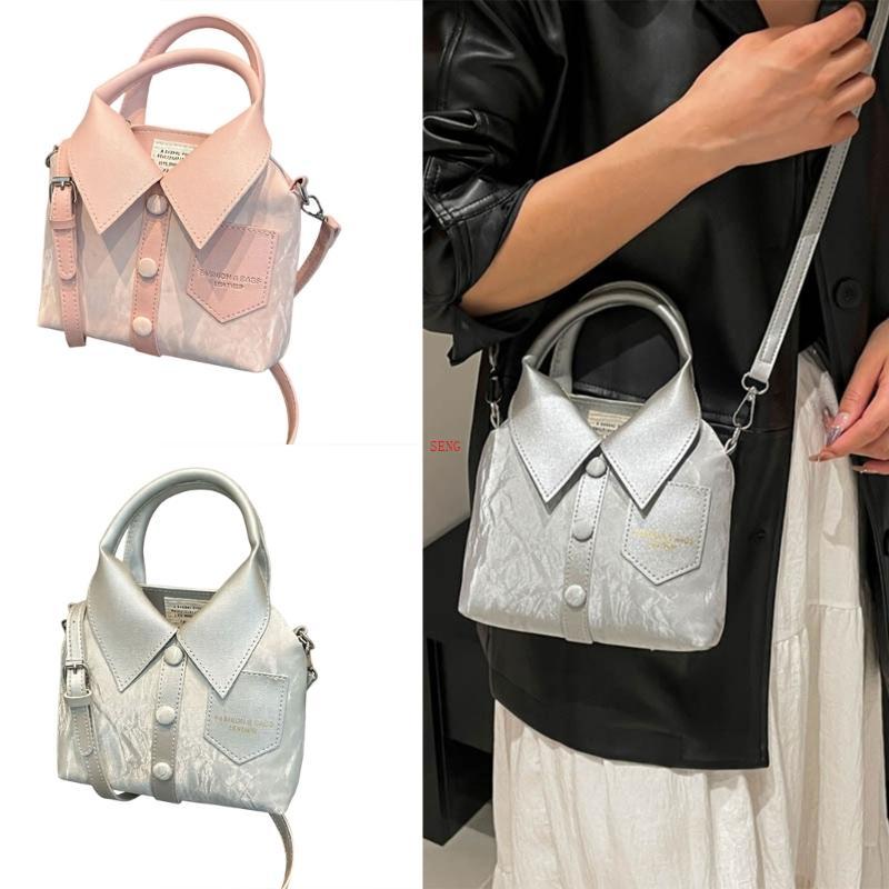 Seng Women s Small Crossbody Purses Handle Handbags Satchel Purses Leather Shoulder Bags