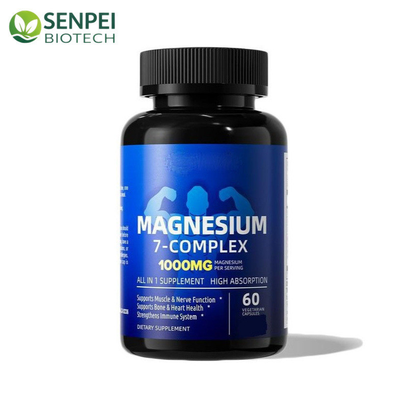 ขายร้อน Fast-shipping พร้อมสต็อก Fast-shipping TK ขายร้อน 7-in-1 Magnesium Capsules7 in 1 Magnesium 