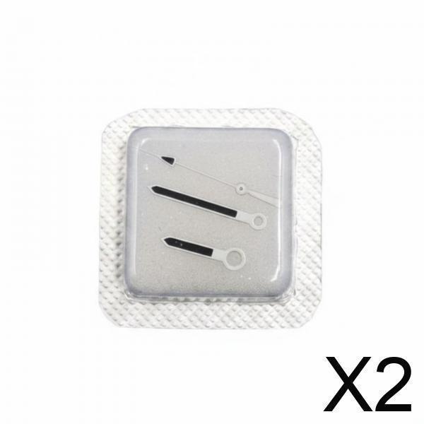[gedonna] 2-6pack Watch Hands Watch Hands Replacement Part สําหรับช่างซ่อมนาฬิกาสีดํา