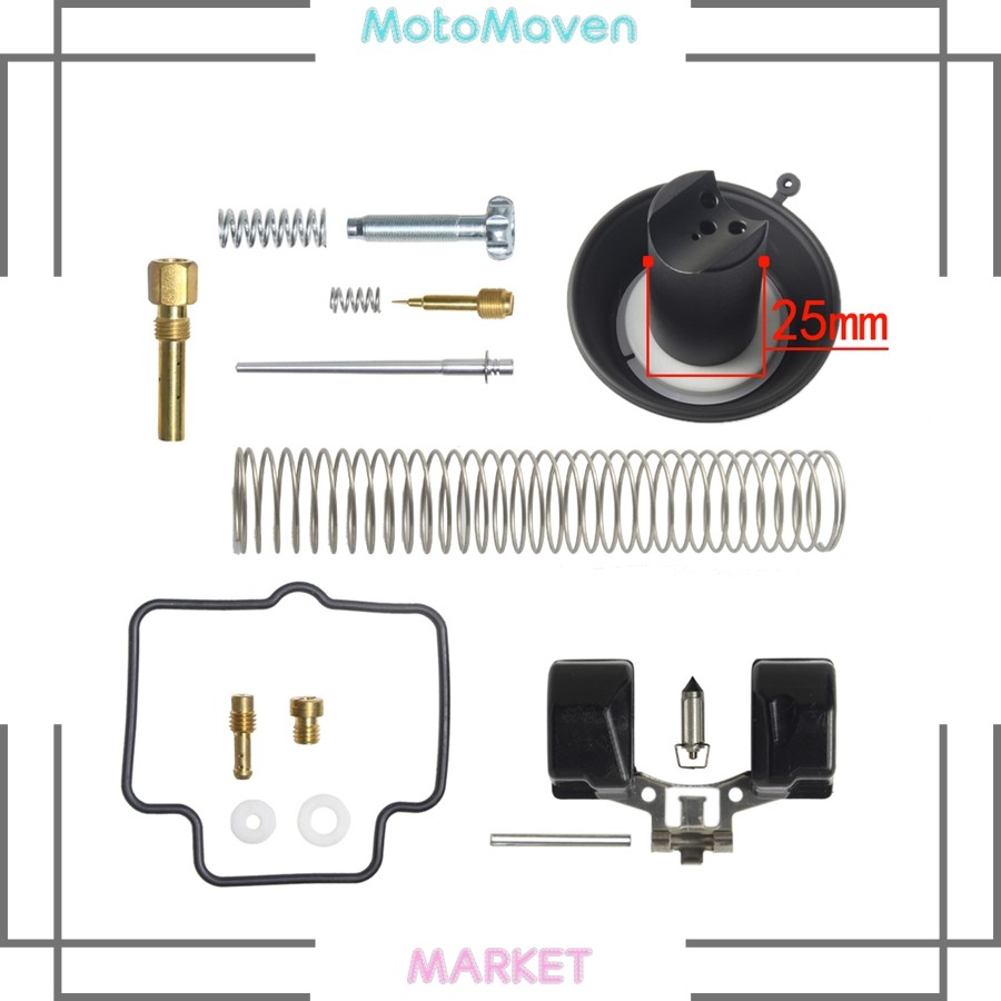 New-store MotoMaven ชุดซ่อมคาร์บูเรเตอร์ FZ16 SZ16 BYSON FZS Ride YAMAHA