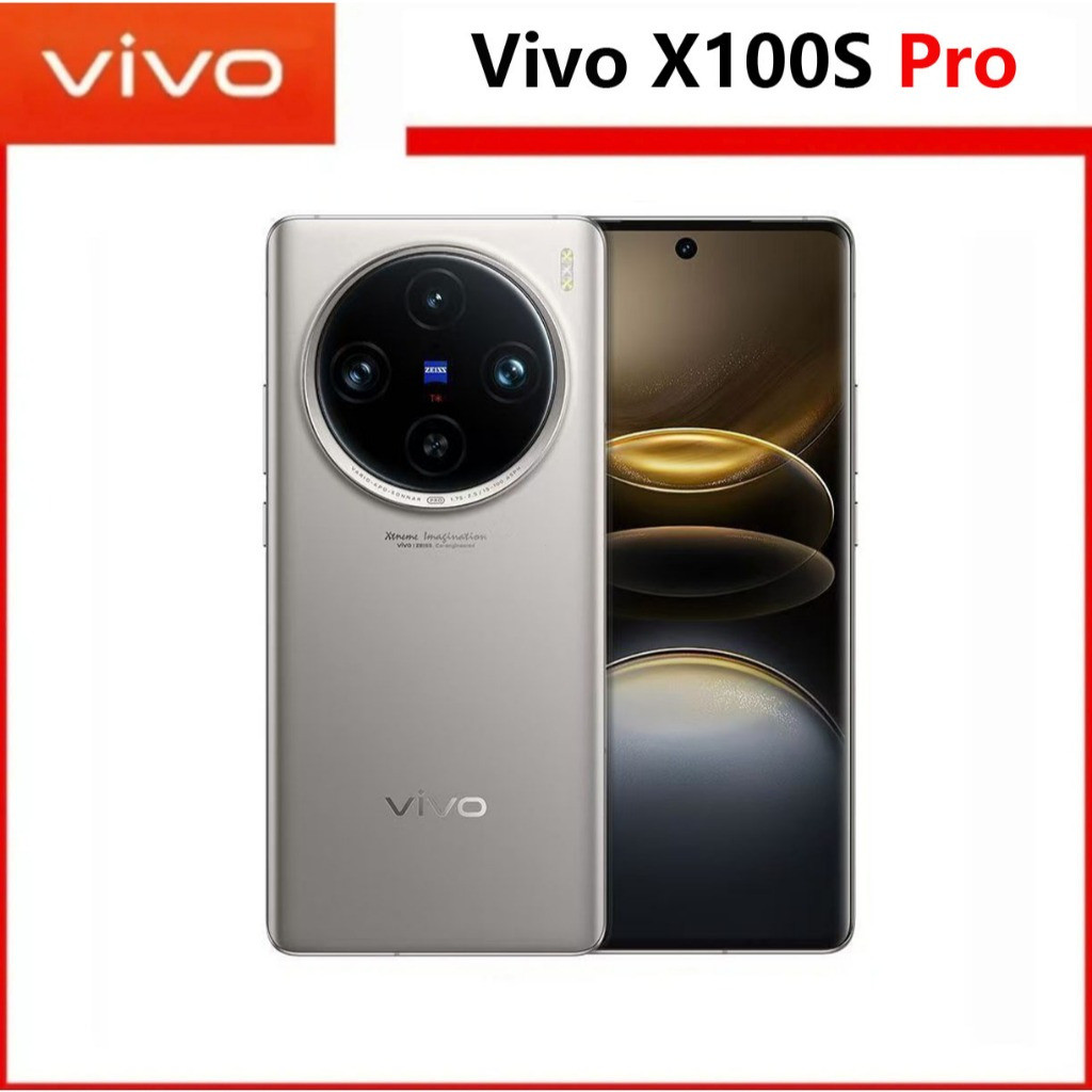 โทรศัพท์มือถือ VIVO X100S Pro 5G 6.78 นิ้ว AMOLED Dimensity 9300+ โทรศัพท์มือสองสภาพดีรุ่น CN