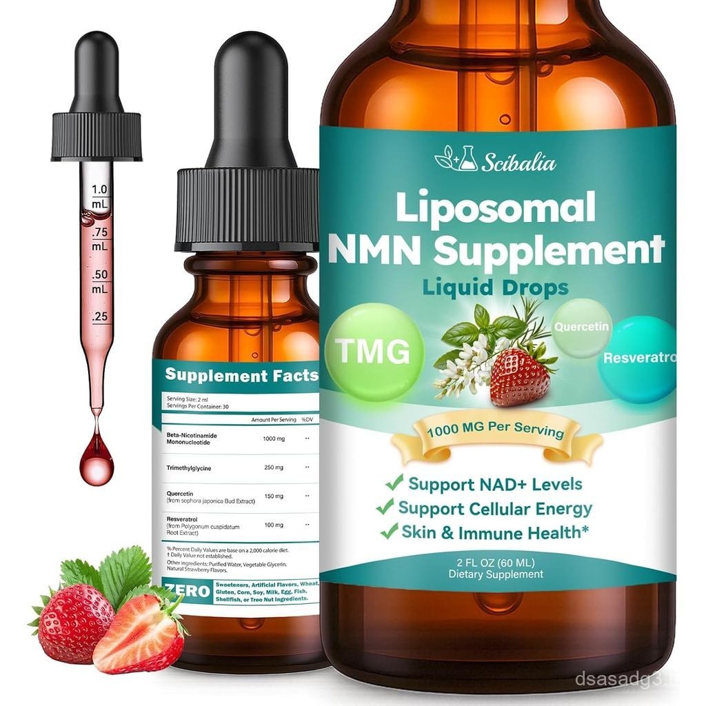 NMNLiquidDrops,4-in-1NMN1000 Beta OIQP