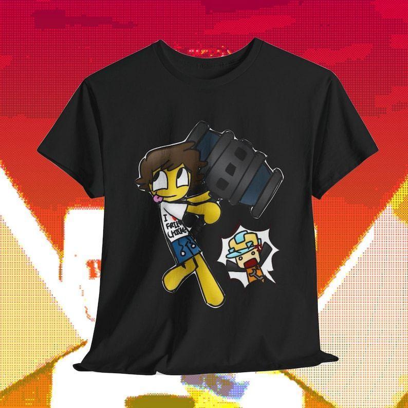 Hot Fashion Blame John เสื้อ Forsaken Shedletsky Gamer ของขวัญ Goods T-shirt Baju