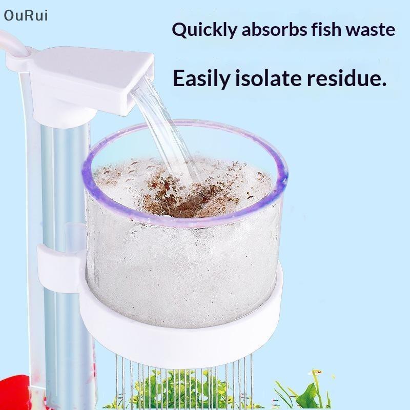 [B&C] Air-Lift Fish Waste Collector ก้นดูดที่มีประสิทธิภาพ Fish Waste Remover สําหรับถังตู้ปลาชุมชนข