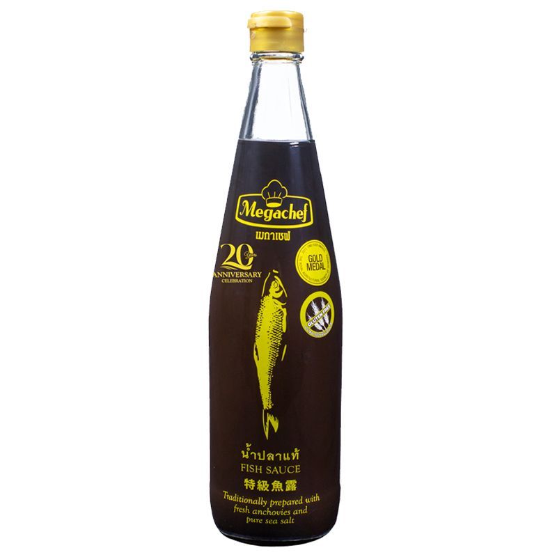 เมกาเชฟน้ำปลาแท้ 700ซีซี Megachef Premium Fish Sauce 700cc.