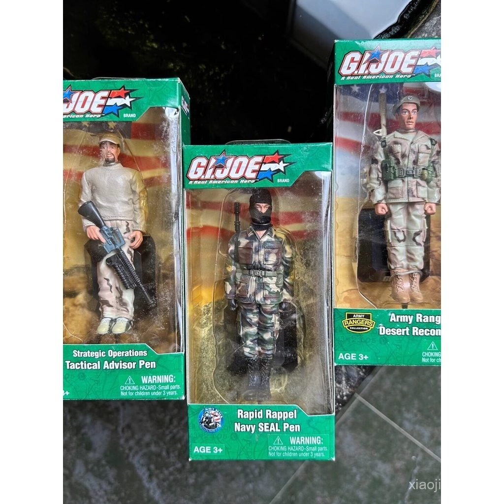 ของแท้การผลิตประจําปี gijoe กองกําลังพิเศษทหารปากกาลูกลื่นเครื่องประดับตุ๊กตาตุ๊กตาคอลเลกชันจํากัดสิ