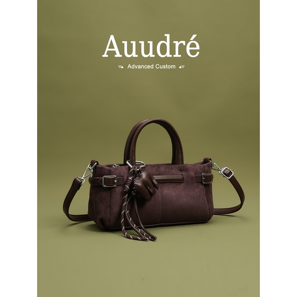 Auudre Retro Niche Handbag Female Commuter Crossbody Small Bag