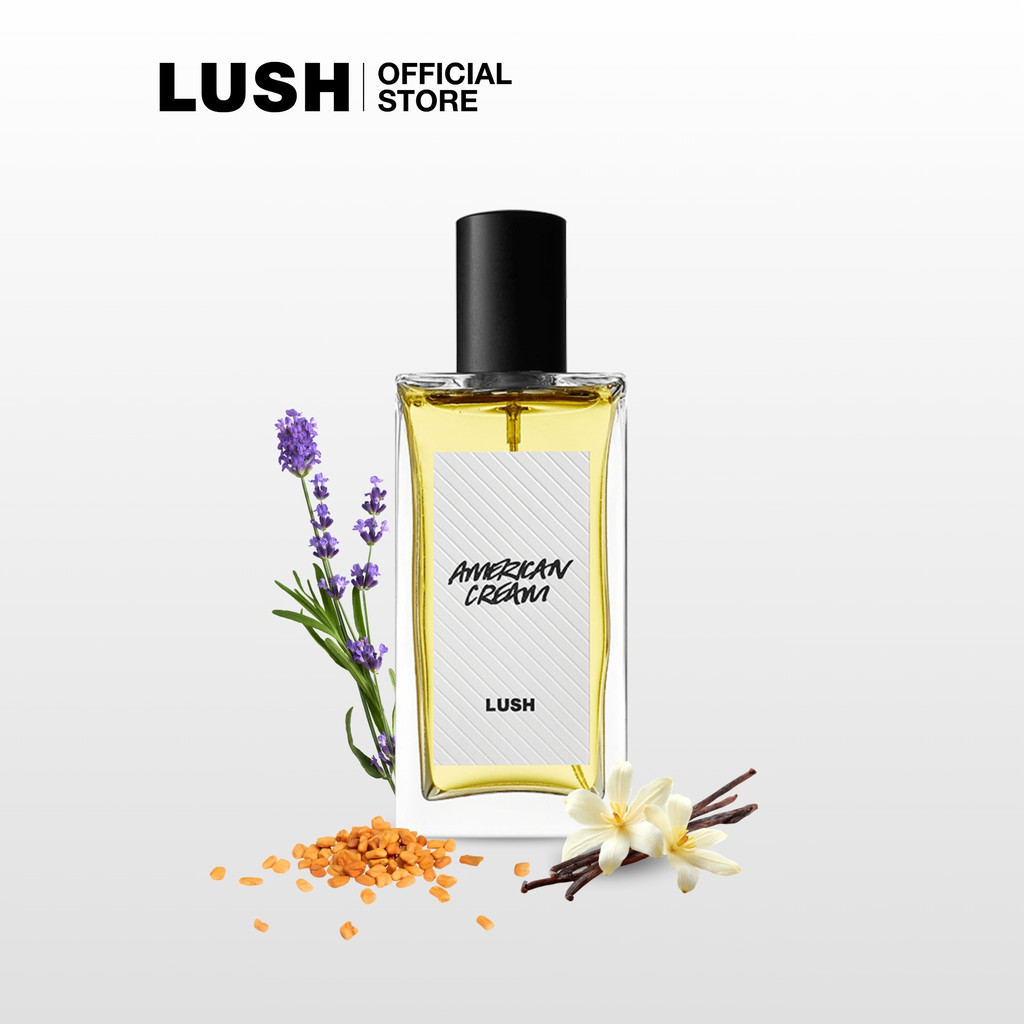 LUSH น้ำหอมกลิ่น น้ําหอมวนิลา  AMERICAN CREAM PERFUME