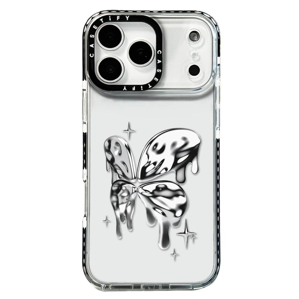 โลหะบันทึกเคสโทรศัพท์สําหรับ ไอโฟน 17 มือโปร สูงสุด 17อากาศ 16 15 14 13 12 11 กันกระแทกป้องกันปลอก - รูปที่ 5