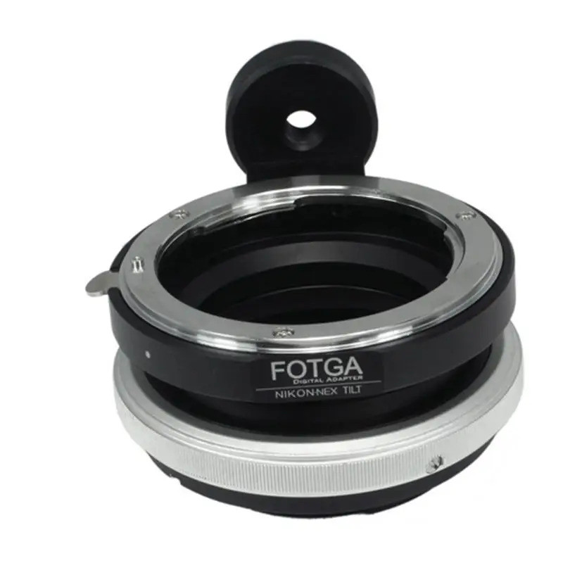 FOTGA Tilt Shift Adapter แหวนสําหรับเลนส์ Nikon F ถึง Sony E Mount NEX-7 Nex3 5 5N A6500 A7 A7R II ก