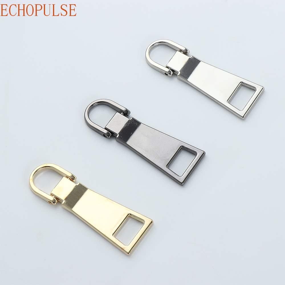 ECHOPULSE หัวซิป DIY สําหรับกระเป๋าเป้สะพายหลัง Coat Tab โลหะ 1 PC 8 # 5 # 3 # ซิป Sliders