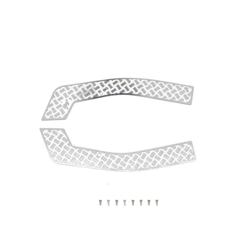 สําหรับ TRX-4 TRX4 Ford Bronco - แผ่นลื่นไถลกันชนหน้า | อัพเกรดโลหะ