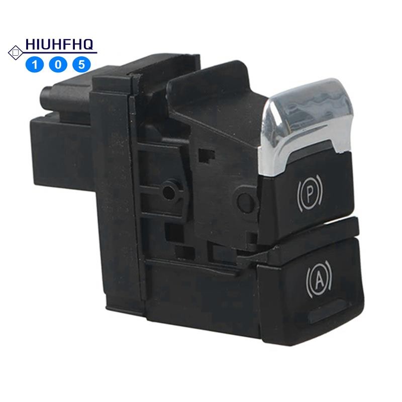 Hiuhfhq106Parking สําหรับสวิตช์เบรกอิเล็กทรอนิกส์ปุ่มมืออุปกรณ์เสริมเบรกรถยนต์ 8K1927225C สําหรับ A6