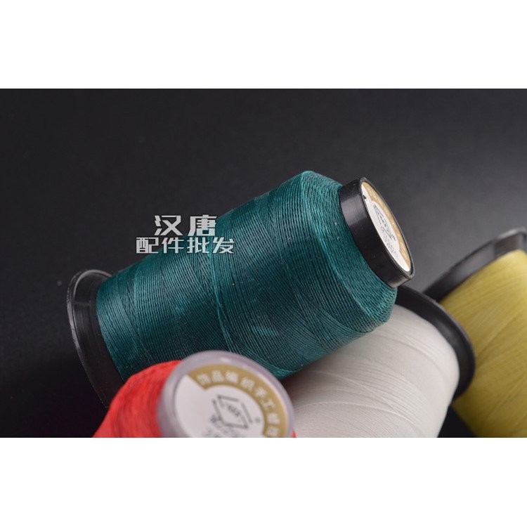 0.3มม.สร้อยคอเชือกถักสามสาระด้ายด้ายด้ายไขลานด้ายขี้ผึ้ง1236แผ่น3มือ-Sewnจี้หยกด้ายถักเชือกมือMWP