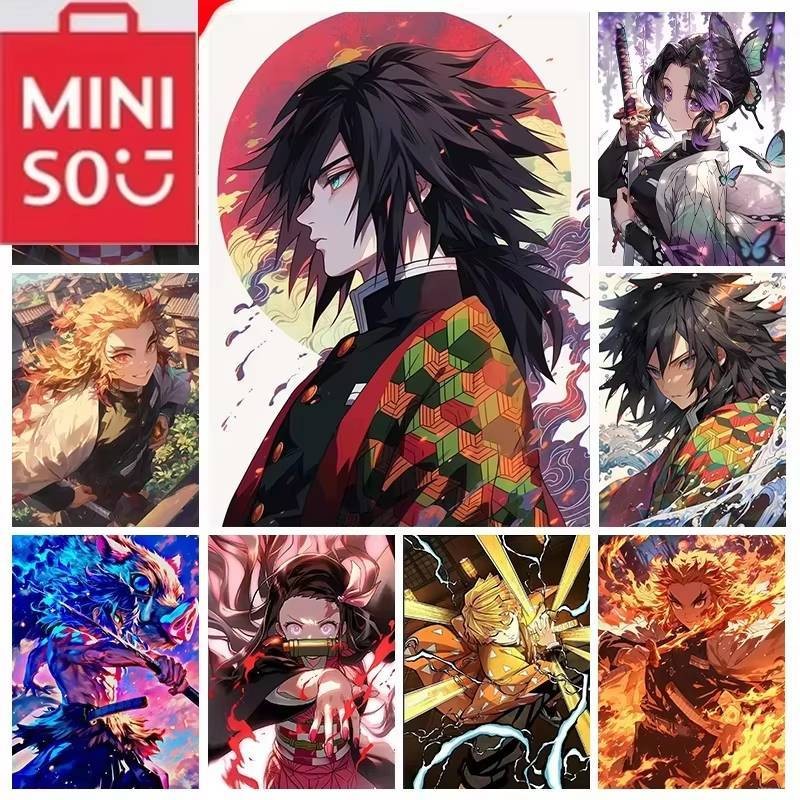 Demon Slayer Canvas Art Kochou Shinobu Elegant Wall Decor