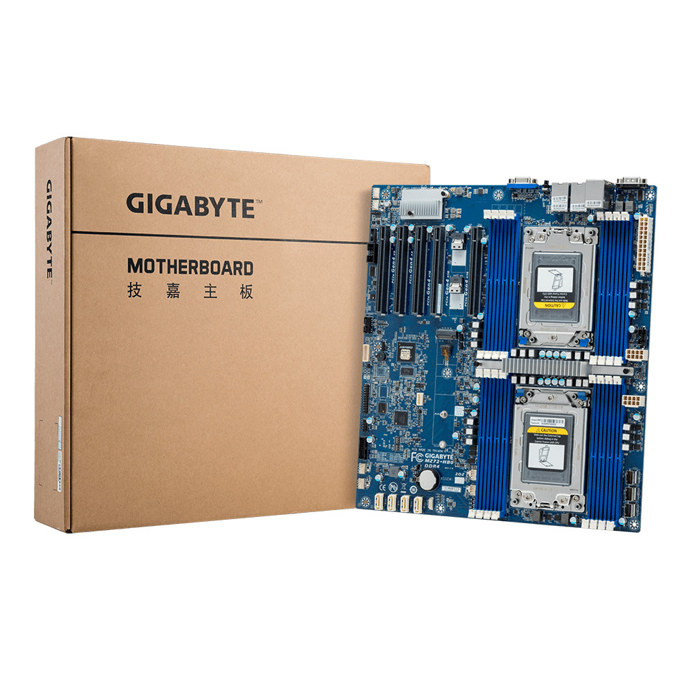 Gigabyte MZ72-HB0 MZ71-CE1 PCIE 4.0 Dual Channel AMD EPYC 7002 7003 Series cpu