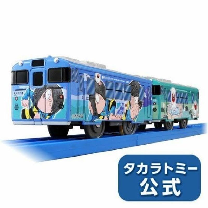NEW GeGeGe Kitaro Kitarou & Medama Oyaji Train Figure Takara Tomy ผีน้อย คิทาโร่