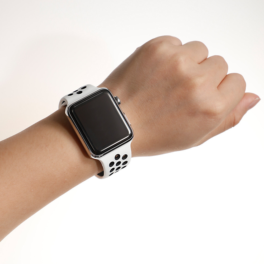 สายยางซิลิโคนสำหรับนาฬิกาสมาร์ท for Ultra / SE 3 2 Iwatch Series 11 10 9 8 7 6 5 4 3 2 49มม 41 45 40 44 38 42 46มม - รูปที่ 4