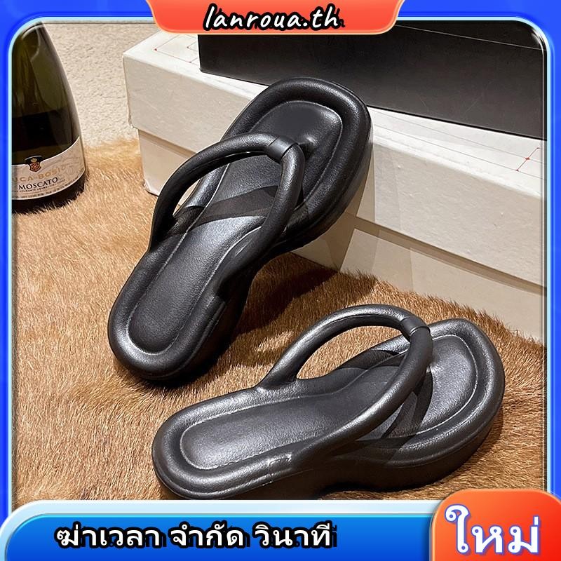 Xixitiao รองเท้าแตะ EVA พื้นหนา กันลื่น แฟชั่นสําหรับผู้หญิง รองเท้าแตะแบน   รองเท้าแตะ   รองเท้าแตะ