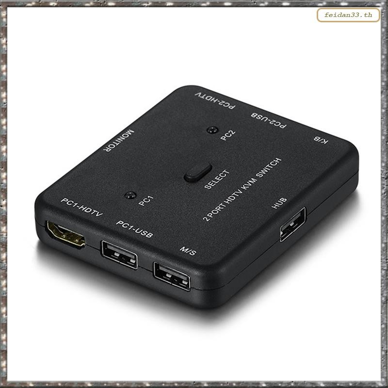 [LHY] KVM Switch 4K -Compatible Splitter USB Hub Switcher Transfer Adapter Phone Charger หลาย Expand
