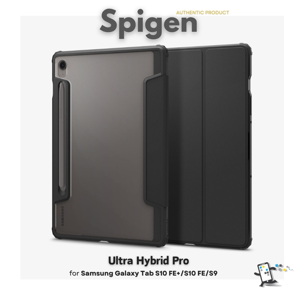 Spigen Ultra Hybrid Pro เคสสำหรับ Samsung Galaxy Tab S10 FE+, Tab S10 FE และ Tab S9