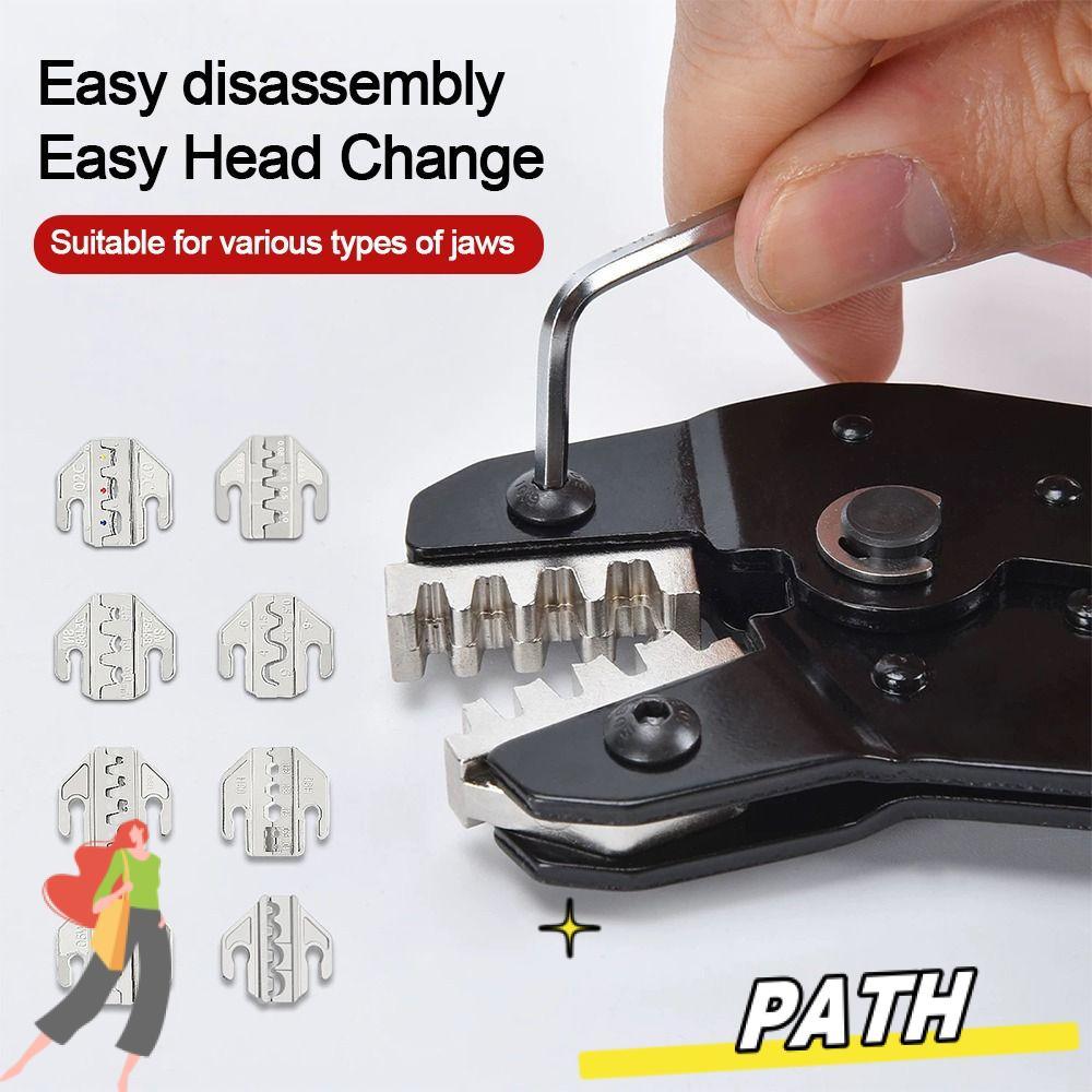 PATH SN CRIMPING คีม Jaw, SN-2546B 02C 06WF 2549 03H CRIMPING คีมขากรรไกร,กว้าง 4 มม.48B 58B Alloy C