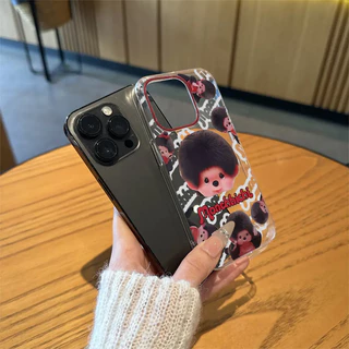 KIDDY🍡ส่งจากไทย เคสโทรศัพท์มือถือ เคสไอโฟน กันกระแทก สําหรับMonchhichi IPHONE 17 16 11 12 13 14 15PRO MAX X/XR XSMax