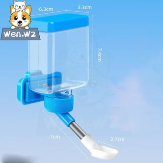 wen.W2 นกใช้เครื่องให้อาหารอัตโนมัตินกแก้วนกแก้วอุปกรณ์เสริมใต้น้ำ ที่ป้อนน้ำนก