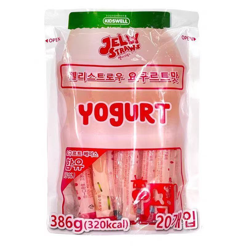 2025 ของว่างลําลองนําเข้าจากเกาหลี kidswell Yakult Lactic Acid Bacteria Jelly Bars 3896g1016