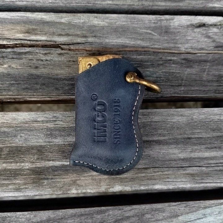 [การชําระเงินครั้งแรกที่ใช้] ออสเตรีย IMCO IMCO 6 น้ํามันก๊าด 100% Crazy Horse Retro เคสหนังวัวแท้ H