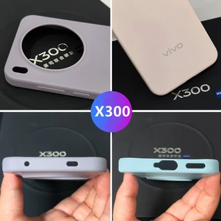 สําหรับ Vivo X300/X300 Pro Original Case Ultra Thin Slim Soft กันกระแทก Matte Luxury ยางผิวปกหลัง