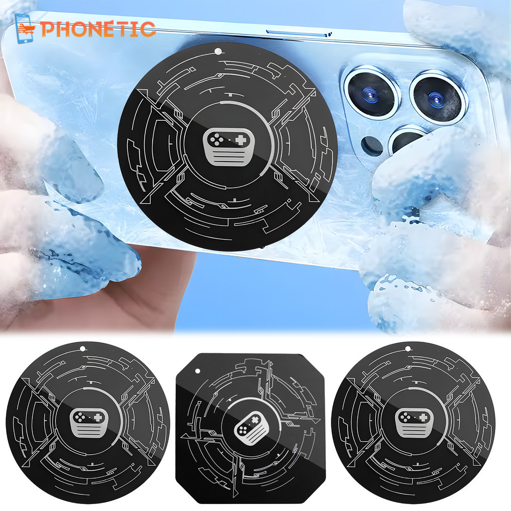 [AUTO&3C]1/2PCS - อะแดปเตอร์แม่เหล็กชิงทรัพย์สําหรับชุด DIY | แผ่นเหล็กสปริงคุณภาพสูงพร้อมการกระจายความร้อนทันที, รองรับ เอ็นเอฟซี และการชาร์จที่ปลอดภัย