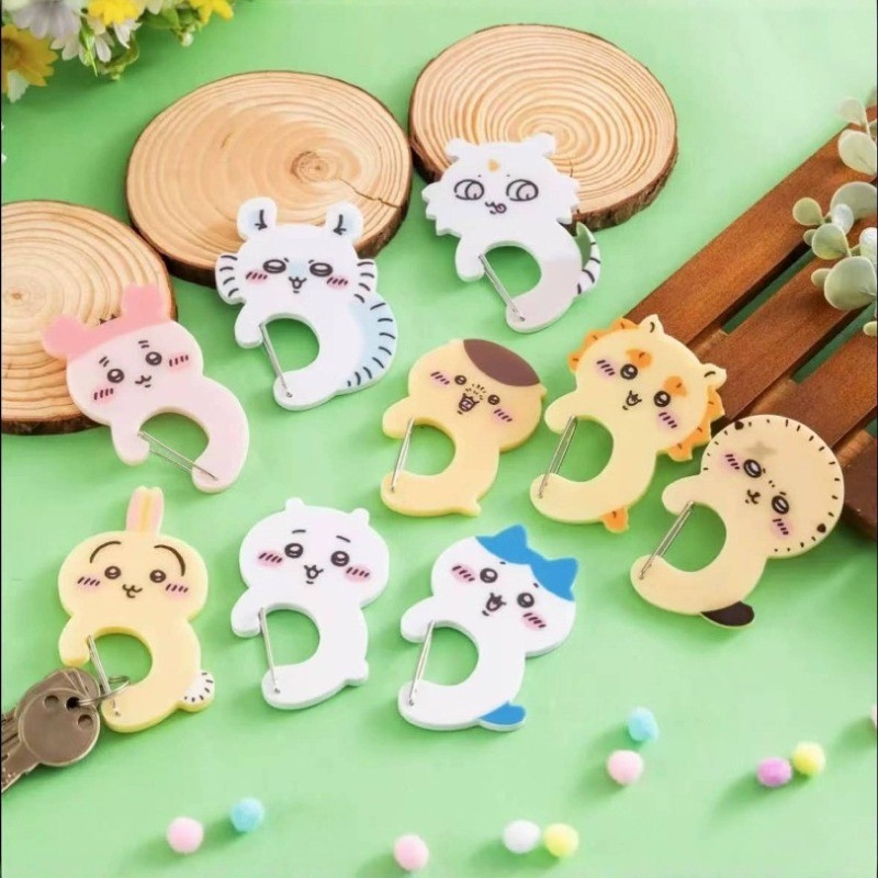 Chikawa Carabiner Chikawa Key Pendant Chiikawa Same Style Bag Decorative Cute Gift