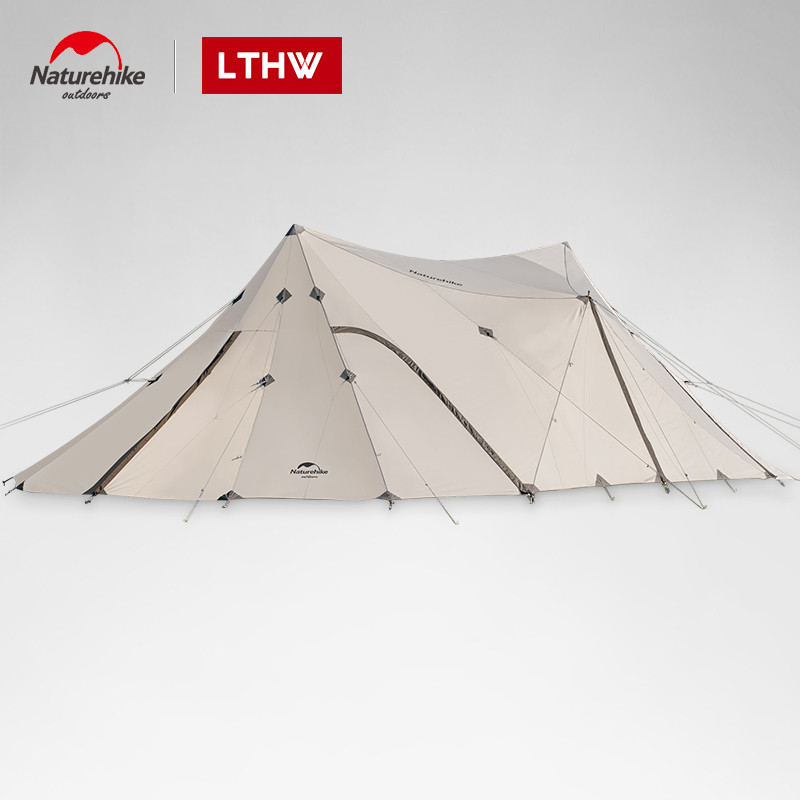 Naturehike Naturehike Naturehike A Tower เคลือบเงินขนาดใหญ่ Canopy กลางแจ้งกันฝนครีมกันแดด Camping เ