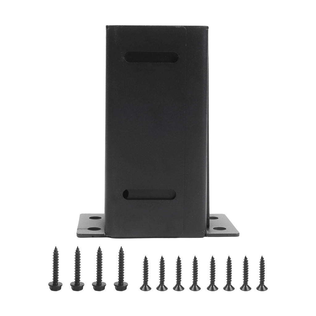 [NEW]Post Base Kit Adjustable Post Bracket for Wood Posts Deck Pergola Fence Mailbox[SWHOME-TH]