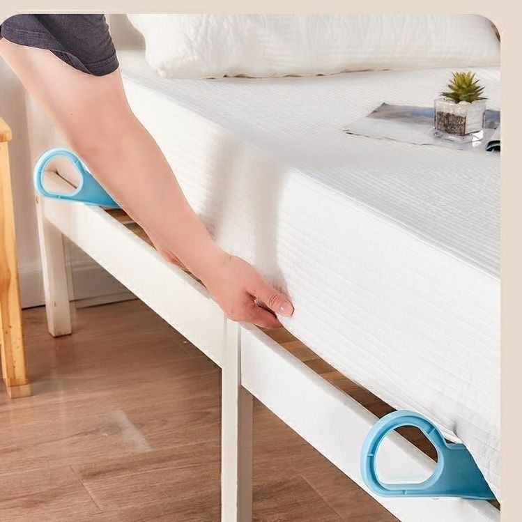 อุปกรณ์ช่วยยกที่นอน ที่ยกที่นอน เครื่องมือยกฟูกที่นอน ตัวยกแผ่นปูเตียงประหยัดแรง วัสดุพลาสติก - รูปที่ 6