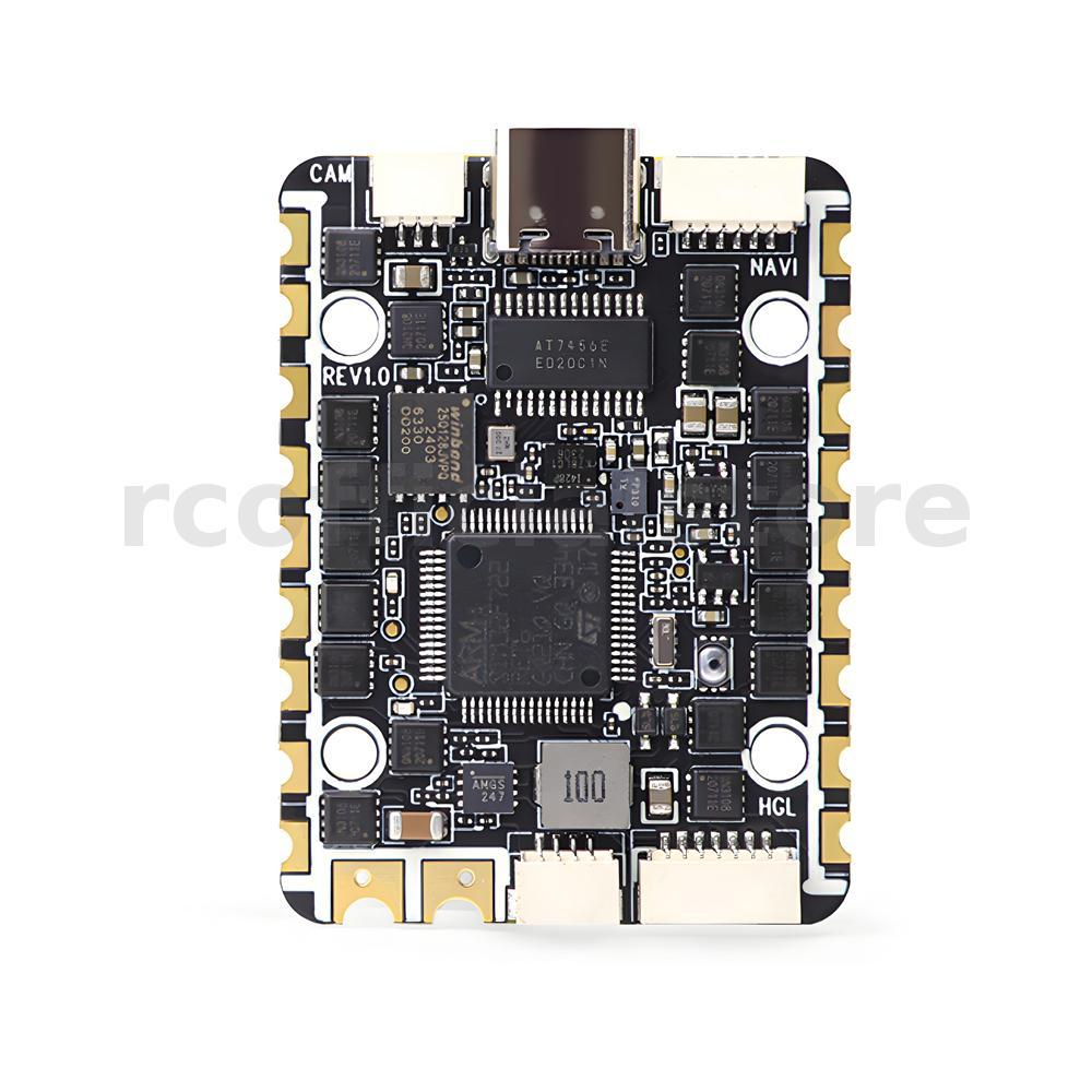 2020mm HGLRC SPECTER F722 40A 2S-6S 6 Channel AIO Flight Control สําหรับ FPV Racing Drones