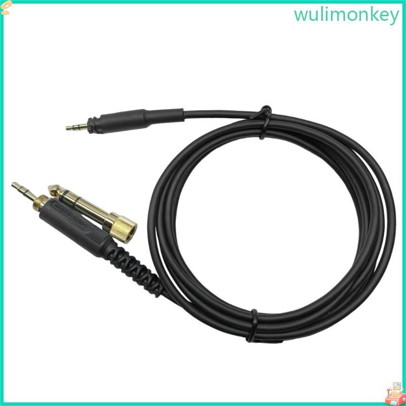 WU สายหูฟังสายสัญญาณเสียงเปลี่ยนสําหรับ SRH840A SRH440A ชุดหูฟัง 3 5 มม. ถึง 2 5 มม.