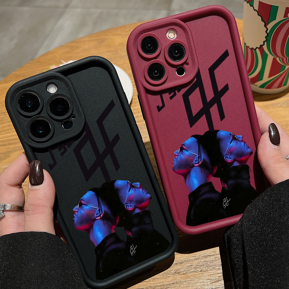 Artistic Creative Character Image Casing สําหรับ Apple iPhone 17 Air 16 16e 15 14 13 12 Mini 11 Pro 