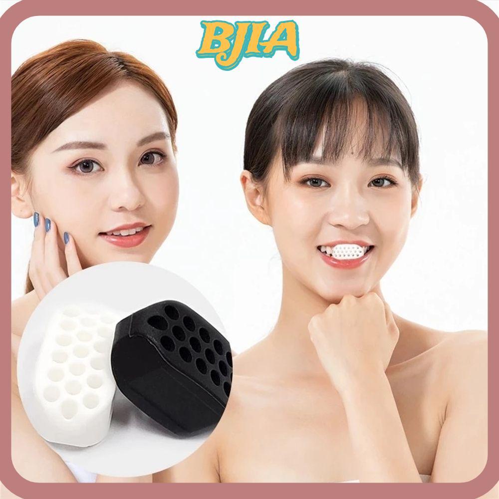 BJA Jawzrsize Trainer Anti-aging Chin Cheek Lifting ออกกําลังกายฟิตเนสอุปกรณ์ Jawliner กล้ามเนื้อลูก