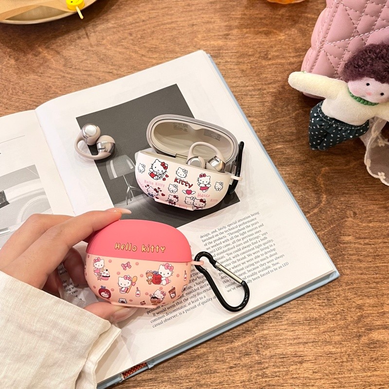 แมวน่ารักเหมาะสําหรับ Shaoyin OpenDots ONE E310 ชุดหูฟังบลูทูธ Shokz Shaoyin OpenDots ONE เคสป้องกัน