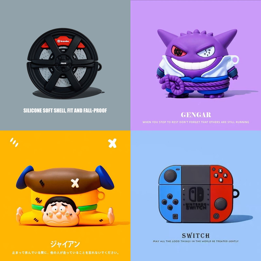 สําหรับ Lenovo LP2 Pro เคส Case เคสหูฟังบุคลิกภาพเกมคอนโซลรูปแบบล้อ